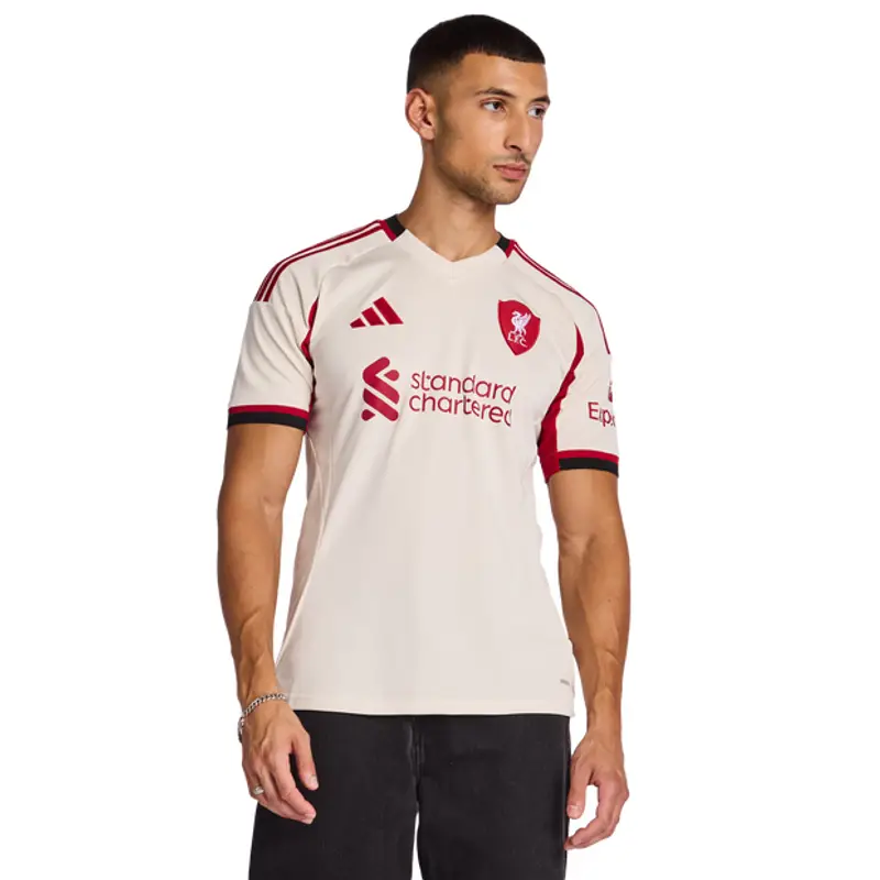 Liverpool Fc Away 25-26 male Maglie/Repliche - Bianco - Poly Jersey - Foot Locker White