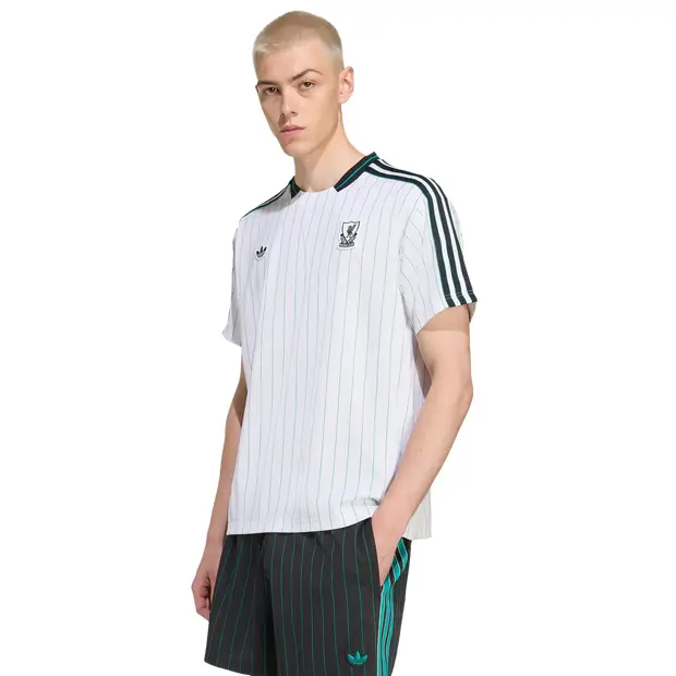 Liverpool Fc Terrace Icons Jersey male Maglie/Repliche - Bianco - Poly Mesh - Foot Locker White