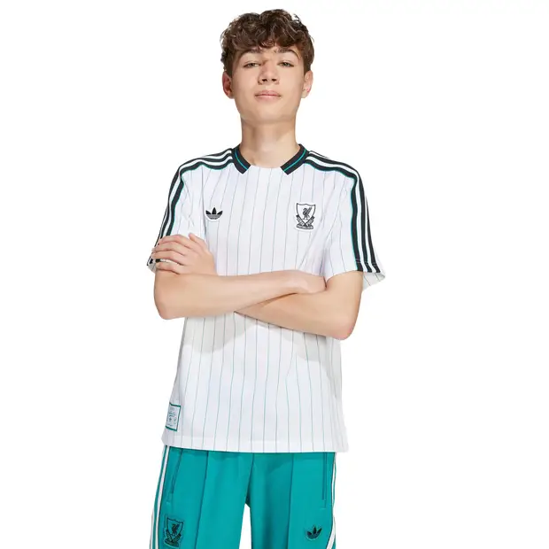 Liverpool Fc Terrace Icons Jersey unisex Maglie/Repliche - Bianco - Poly Mesh - Foot Locker White