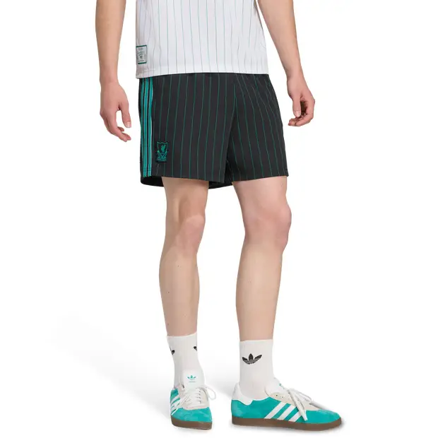Liverpool Fc Terrace Icons Shorts male Pantaloncini - Nero - Poly Mesh - Foot Locker Black
