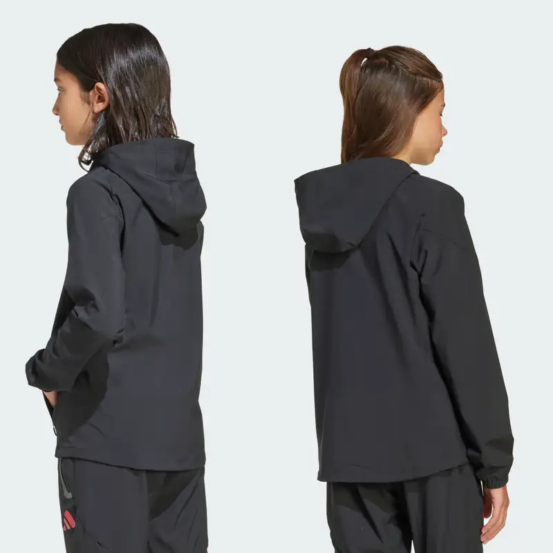 Liverpool FC Tiro 25 Competition Vis Tech Giacca da viaggio per bambini Black miniatura 2