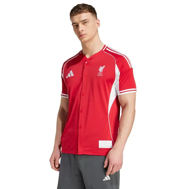 Liverpool Fc Us Pack Shirt male Magliette - Rosso - Poly Mesh - Foot Locker Red