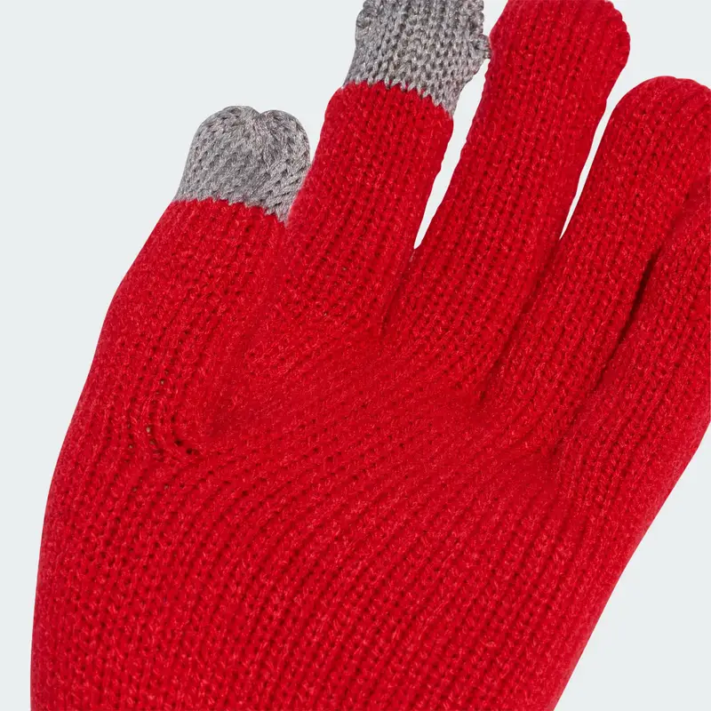 Logo Knit Gloves Better Scarlet miniatura 3
