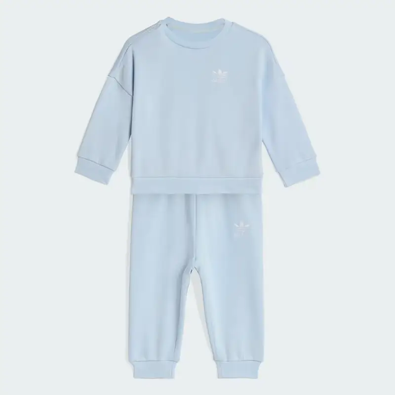 Loose Crew Jogger Set Crystal Sky