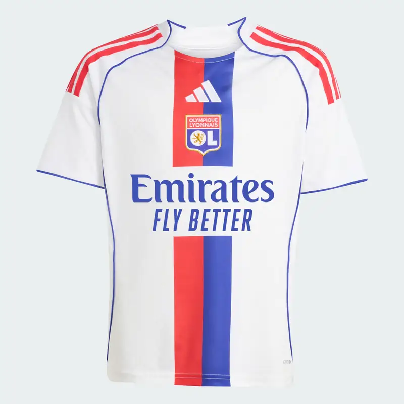 Maglia 25/26 Home Olympique Lyonnais Kids White