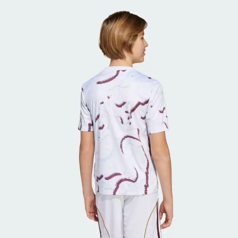 Maglia 25/26 Pre-Match Aston Villa FC bambini White miniatura 2