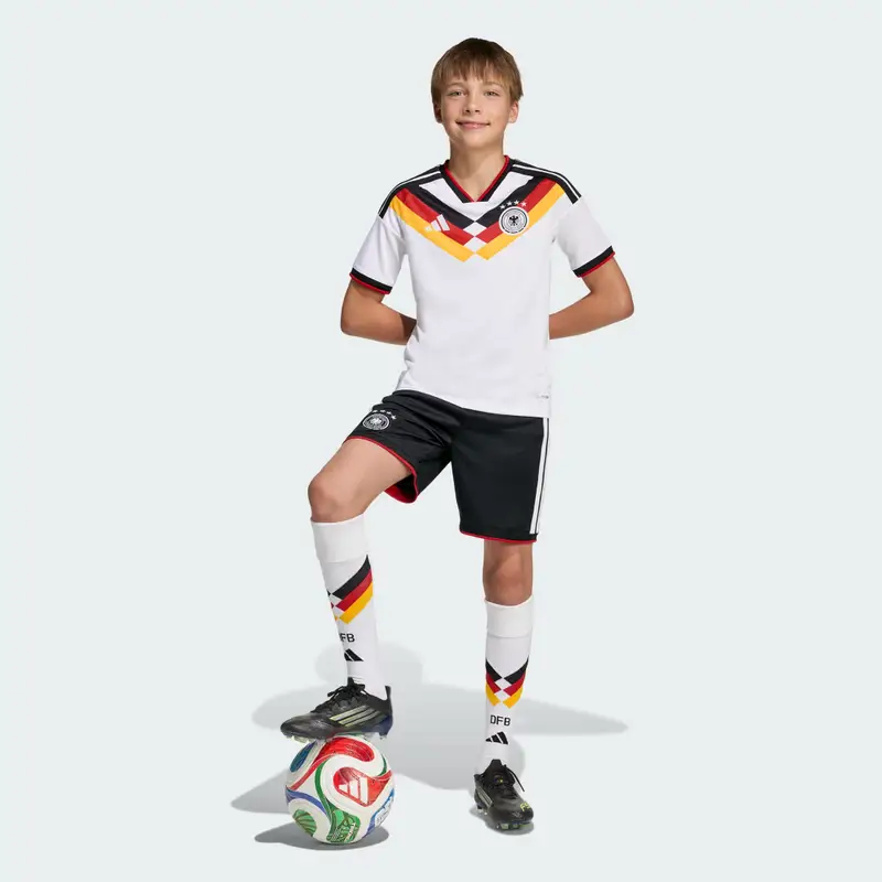 Maglia 26 Home Bambini Germania White miniatura 3