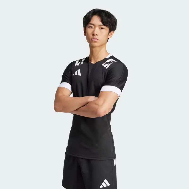 Maglia 3-Stripes Fitted Black