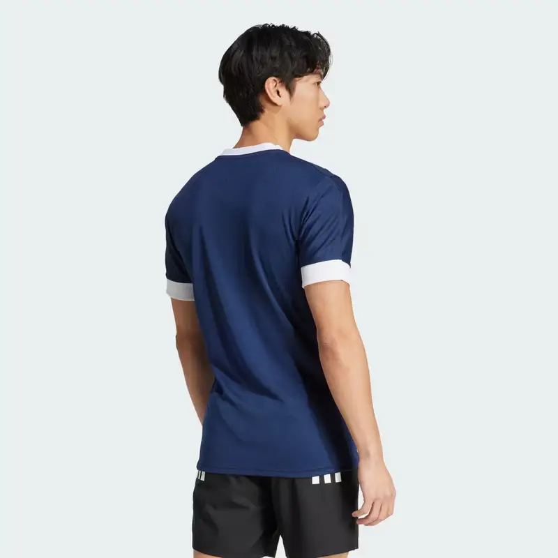 Maglia 3-Stripes Fitted Collegiate Navy miniatura 2