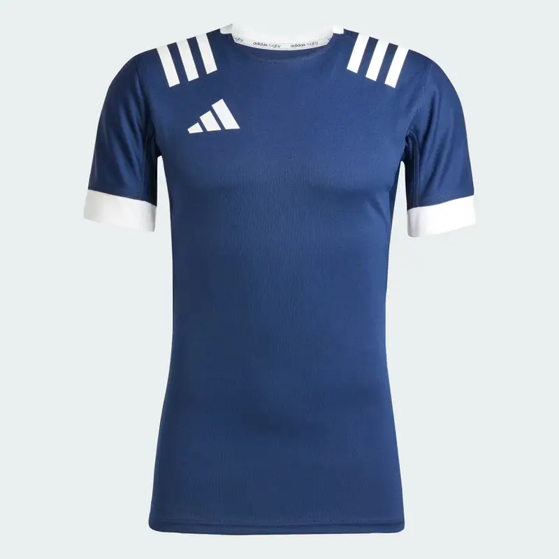 Maglia 3-Stripes Fitted Collegiate Navy miniatura 4