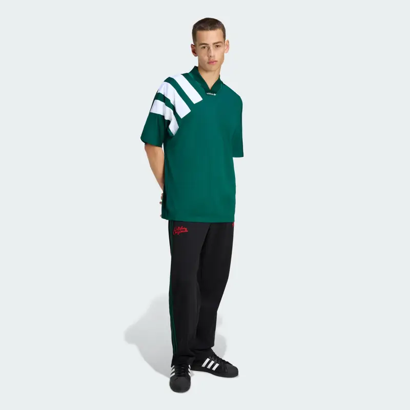 MAGLIA A BLOCCHI ADICOLOR Collegiate Green miniatura 3