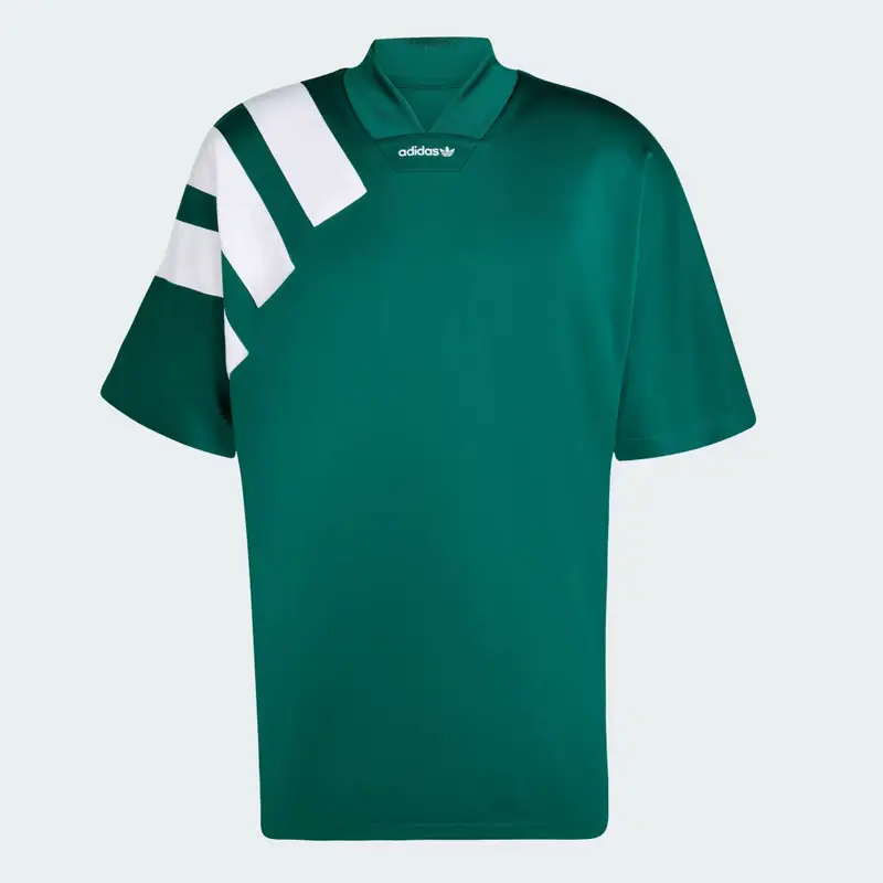 MAGLIA A BLOCCHI ADICOLOR Collegiate Green miniatura 4