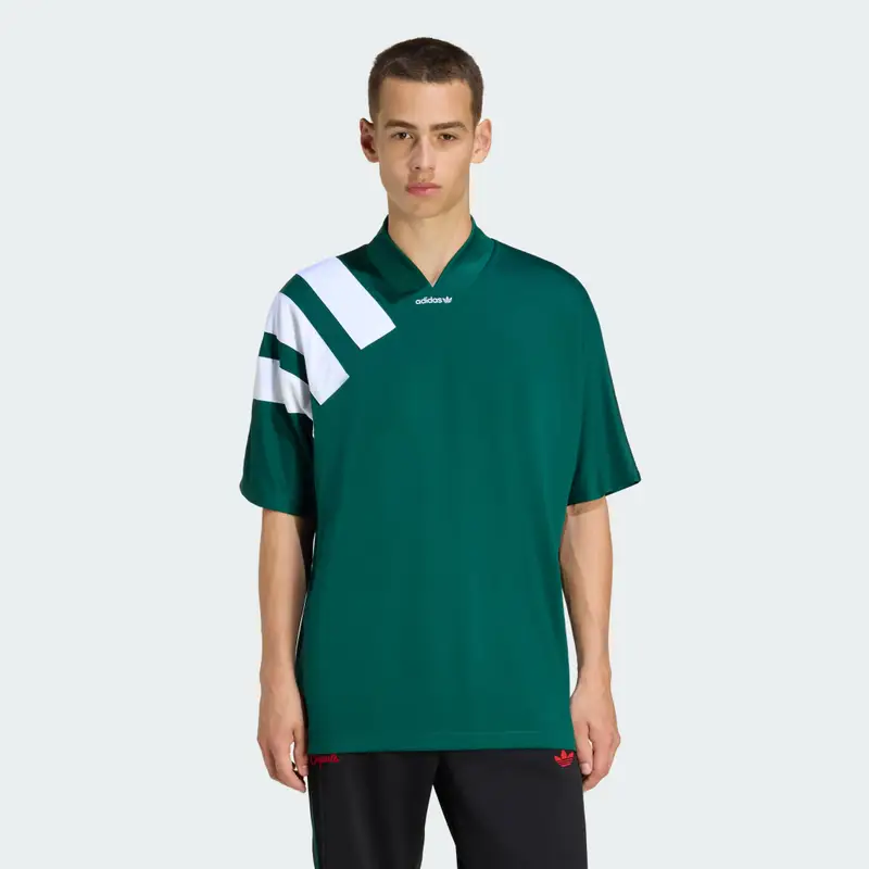 MAGLIA A BLOCCHI ADICOLOR Collegiate Green