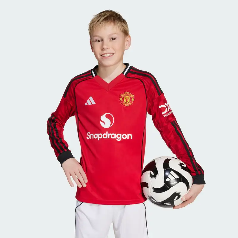 Maglia a manica lunga 25/26 Kids Manchester United Mufc Red
