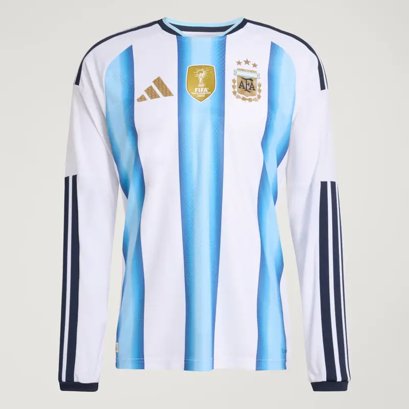 Maglia a maniche lunghe Argentina 26 Home Authentic White miniatura 4