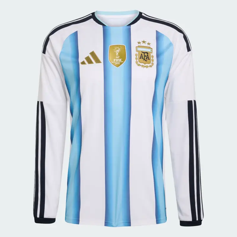 Maglia a maniche lunghe Argentina 26 Home White miniatura 4