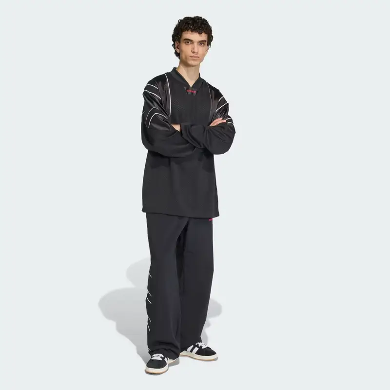 MAGLIA A MANICHE LUNGHE Black miniatura 3