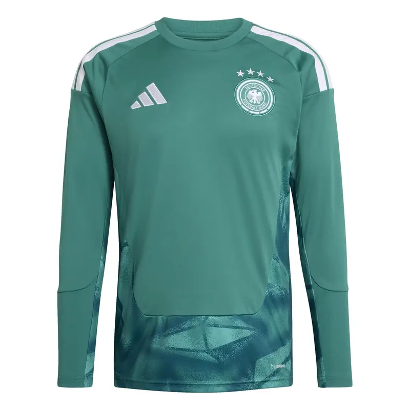 Maglia a maniche lunghe Casa Germania Coupe du Monde 2026 Vert