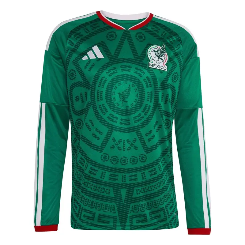 Maglia a maniche lunghe Casa Messico Coupe du Monde 2026 Vert