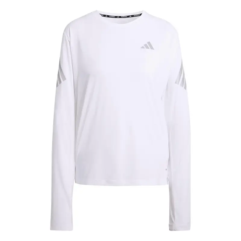 Maglia a maniche lunghe da donna adidas ADI365 Iconic Blanc