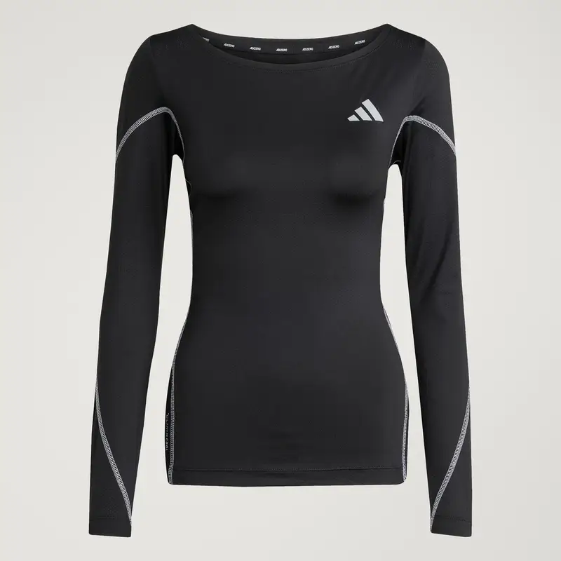 Maglia a maniche lunghe da donna adidas BTN Noir