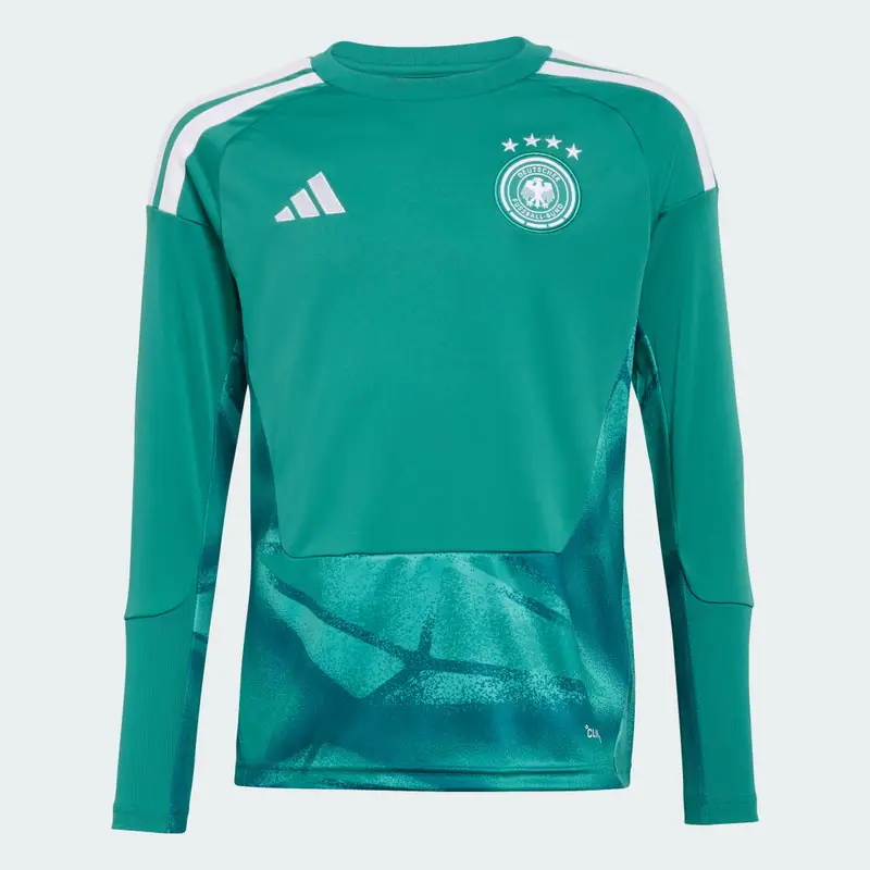 Maglia a maniche lunghe per bambini Home Goalkeeper Germany 26 Active Green miniatura 4