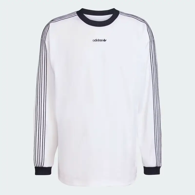 Maglia a maniche lunghe White miniatura 4