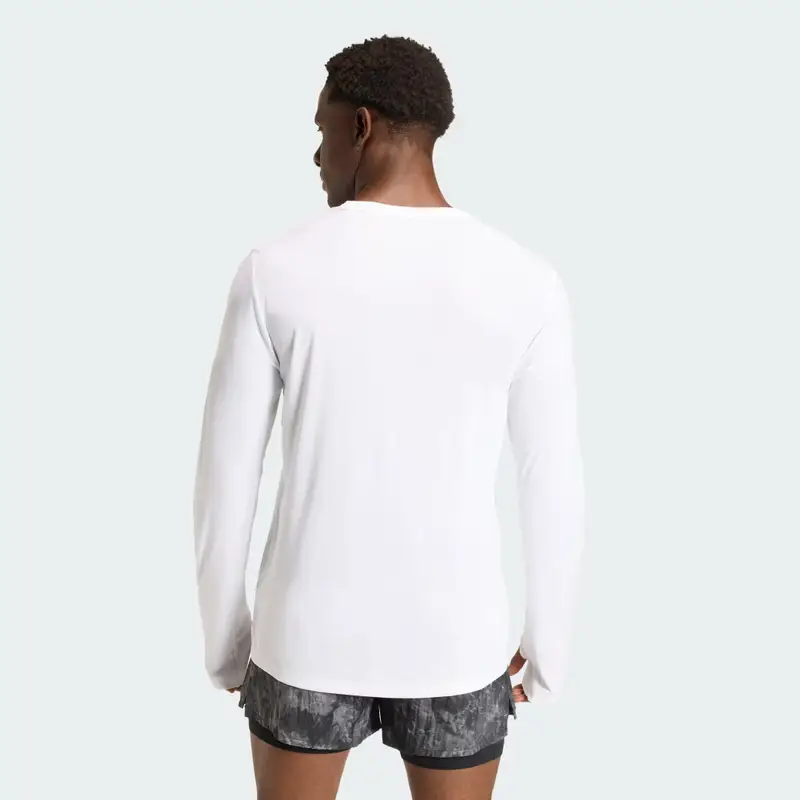 Maglia adi365 Running Essentials Longsleeve White miniatura 2