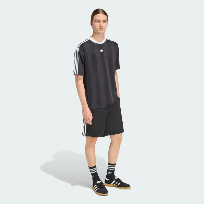 Maglia adidas adicolor Jacquard Black miniatura 3