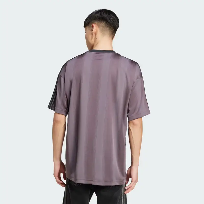 Maglia adidas adicolor Jacquard Grey Strata miniatura 2