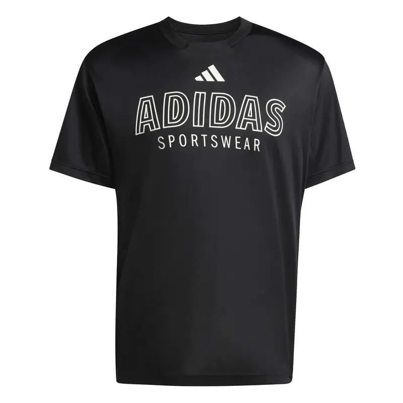 Maglia adidas House Of Tiro Wordmark Noir