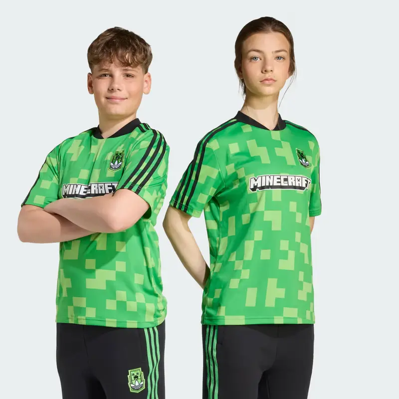 Maglia adidas Originals X Minecraft Bambini Multicolor