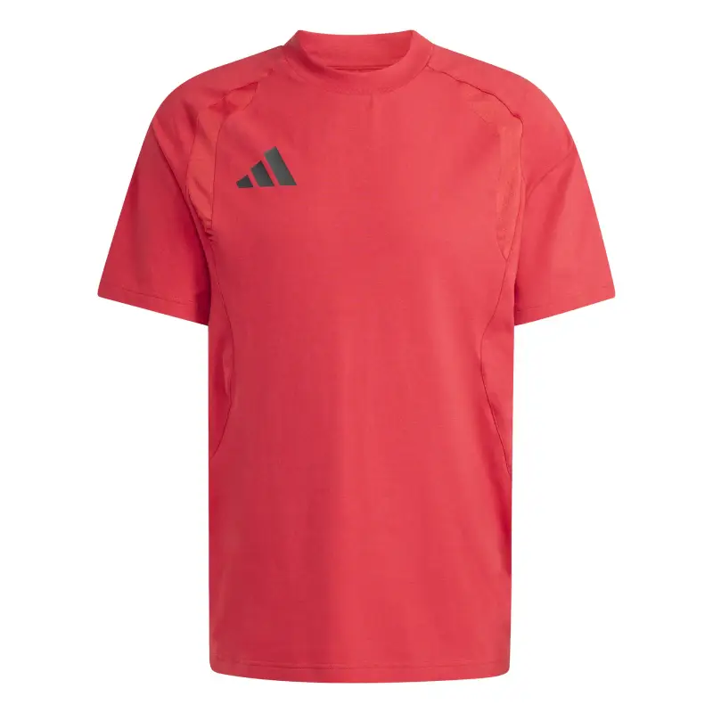 Maglia adidas Tiro Travel Rouge