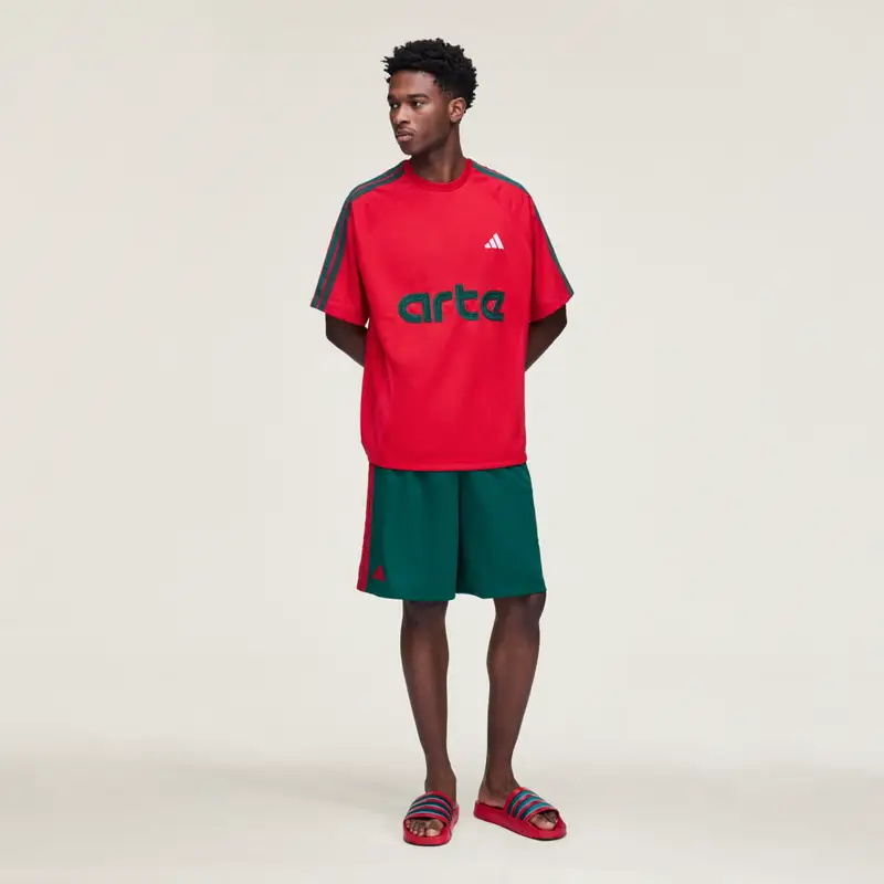 Maglia adidas x Arte Antwerp Better Scarlet miniatura 4