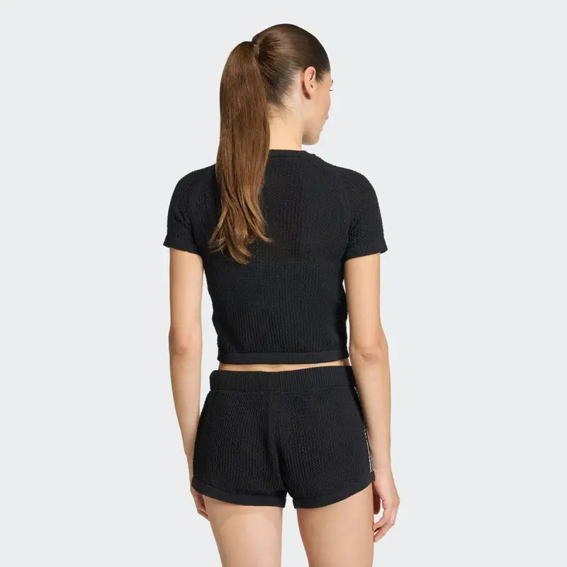 MAGLIA ALL' UNCINETTO CALI TEE Black miniatura 2