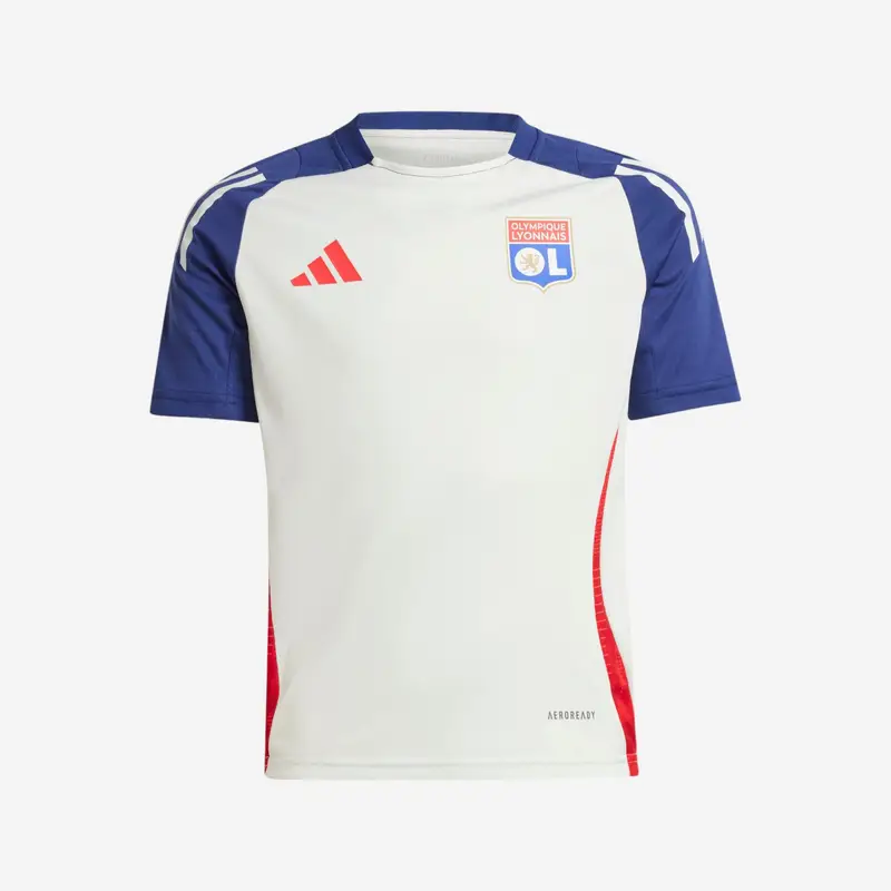 Maglia allenamento calcio bambino ADIDAS OLYMPIQUE LIONE | Adidas