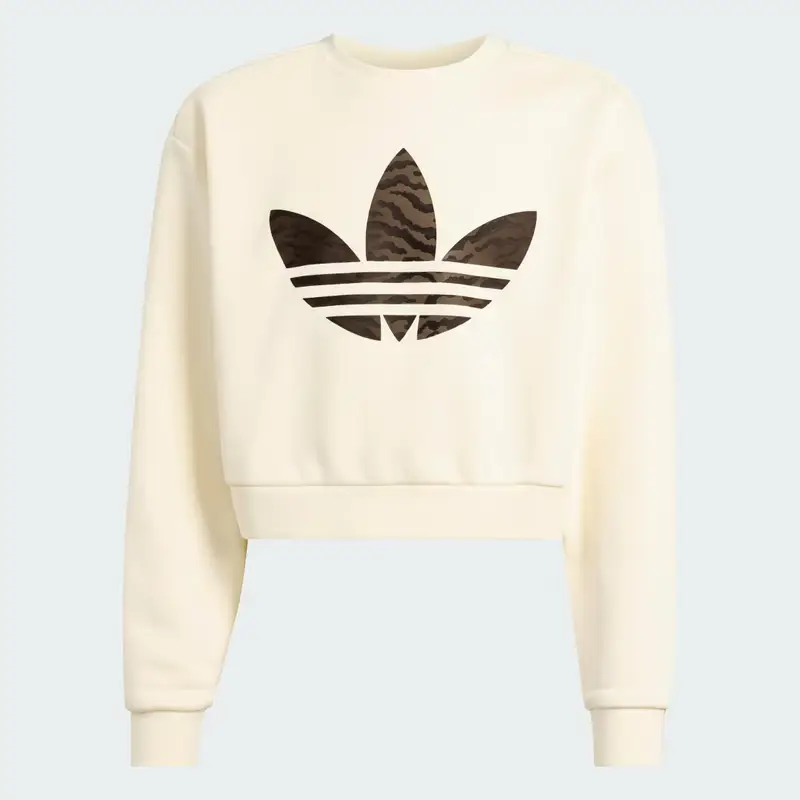 Maglia ampia e squadrata Cream White miniatura 4