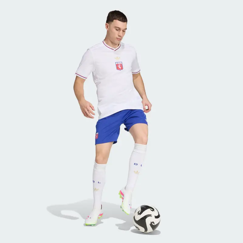 Maglia anniversario Olympique Lyonnais White miniatura 3