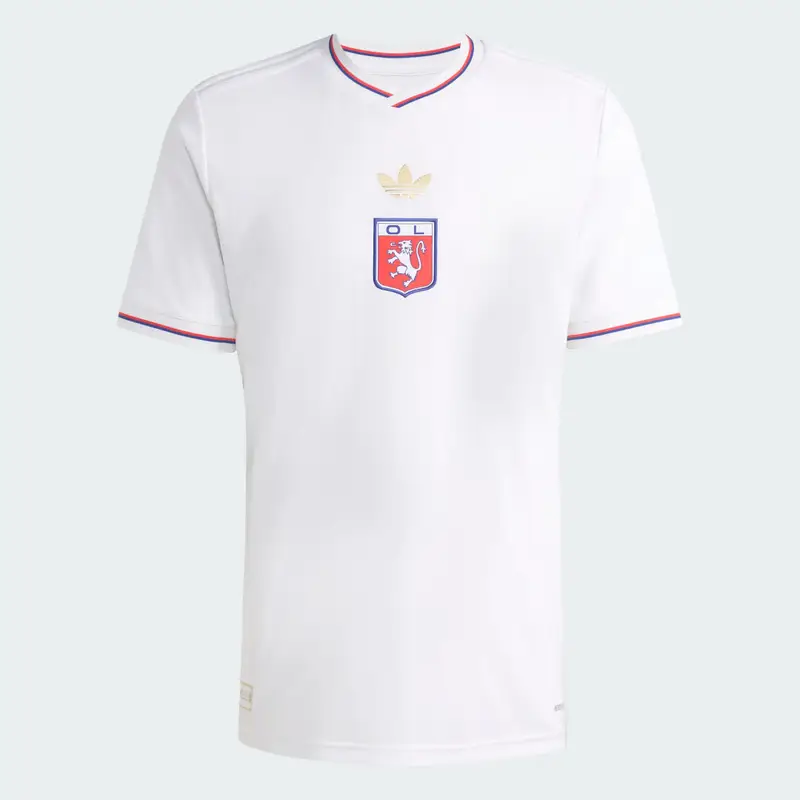 Maglia anniversario Olympique Lyonnais White miniatura 4