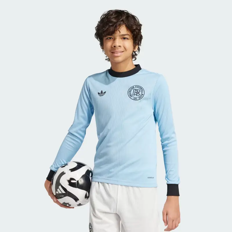 Maglia Anniversary Long Sleeve Junior Germany Clear Blue miniatura 2