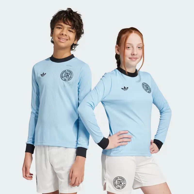 Maglia Anniversary Long Sleeve Junior Germany Clear Blue