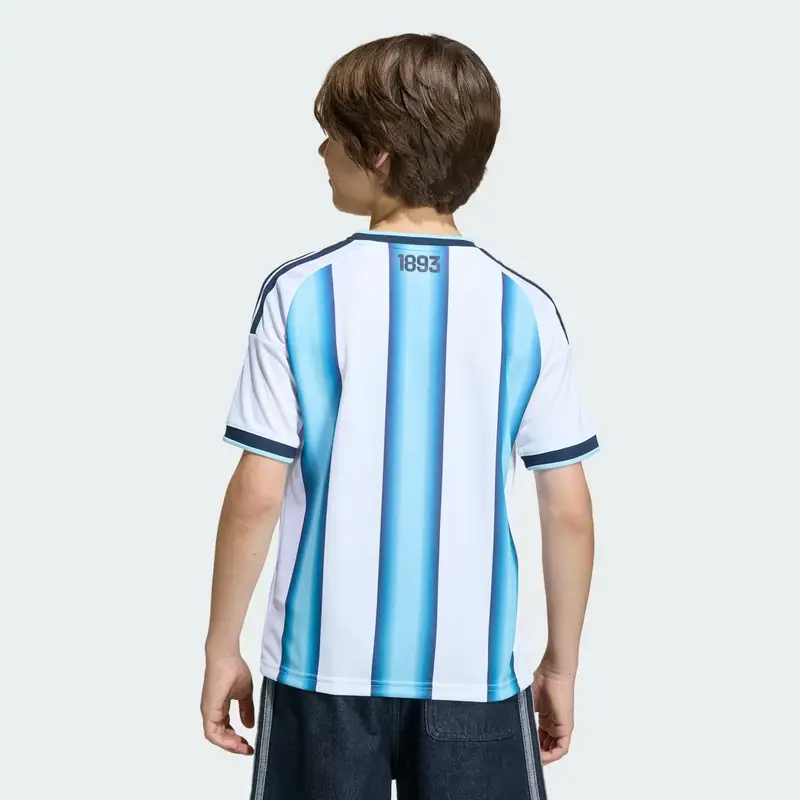 Maglia Argentina 26 Home Messi Bambini White miniatura 4