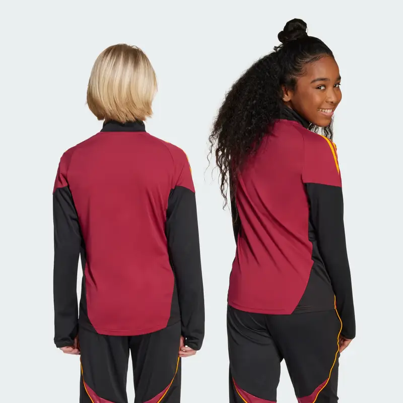 Maglia AS Roma Tiro 25 da allenamento per ragazzi Legacy Burgundy miniatura 2