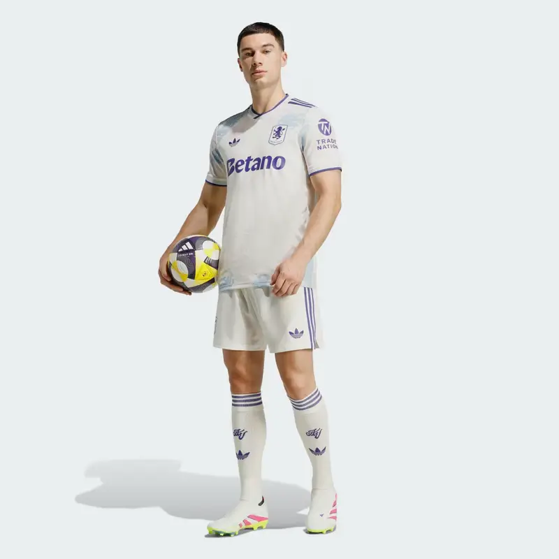 Maglia autentica Aston Villa FC 25/26 Third Off White miniatura 3