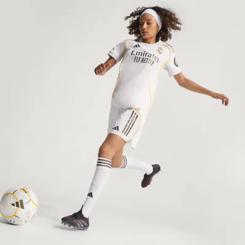 Maglia autentica casa 25/26 Real Madrid White miniatura 3