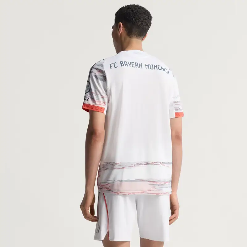 Maglia autentica FC Bayern 25/26 Away White miniatura 2