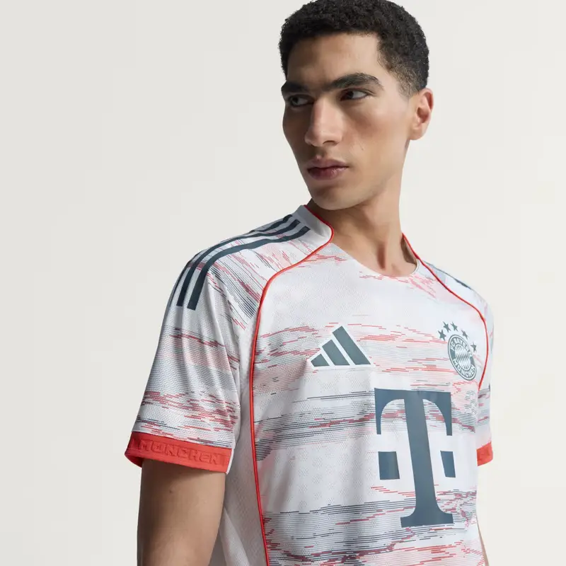 Maglia autentica FC Bayern 25/26 Away White miniatura 4