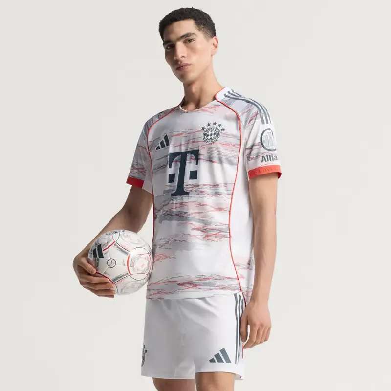 Maglia autentica FC Bayern 25/26 Away White
