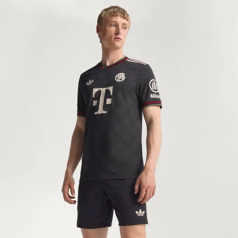 Maglia autentica FC Bayern 25/26 Terza Black