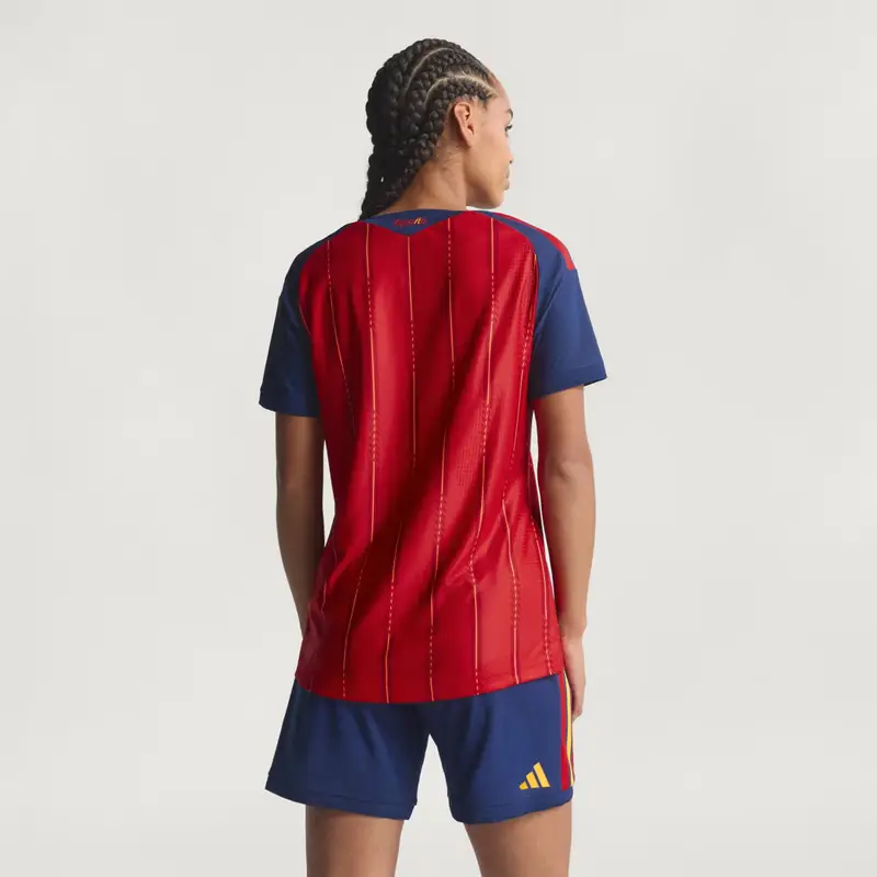 Maglia autentica Home 26 Spagna Vivid Red miniatura 2